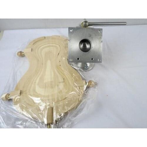 One set of 4/4 violin Rotating trestle and cradle Violin making Tool