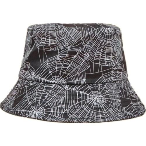 2021 cotton print Bucket Hat Fisherman Hat outdoor travel hat Sun Cap Hats for Men and Women 78