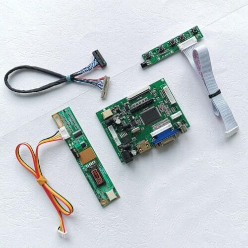 For N121I9/N121IA notebook panel 2AV+VGA+Keyboard 1CCFL 12.1" 1280*800 LVDS 20pins LCD display controller drive board kit