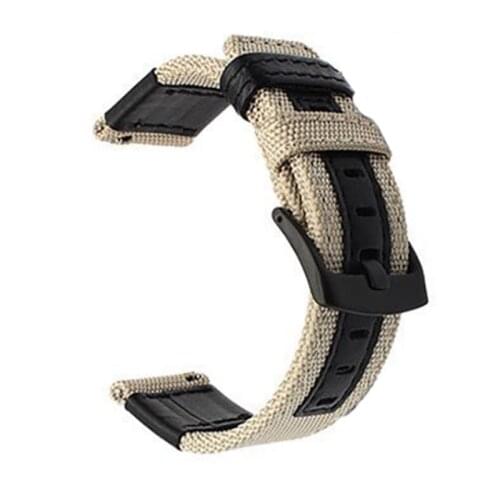 Galaxy watch 46mm 42mm For Samsung Galaxy Watch3 41mm 45mm Gear S2 S3 Active 2 40 44mm Nylon Strap for Huawei GT 2E 2 46mm band