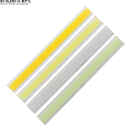 170x15MM 6W COB LED Strip Bulb 12V DC Warm Cold White Blue Lighting 600LM 17CM Bar DIY Table Wall Lamps