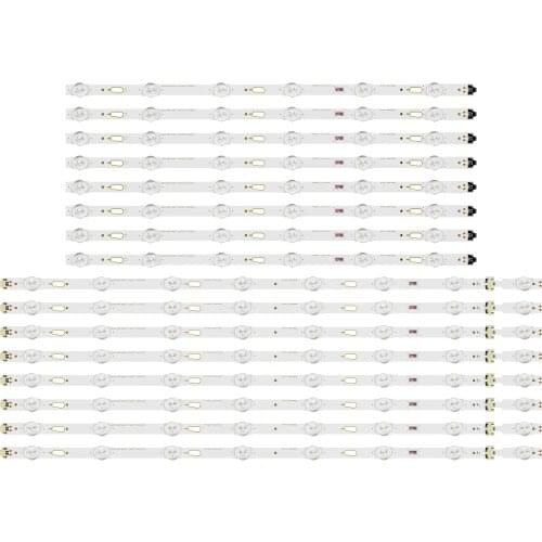 LED backlight strip(16) for Samsung UE60KU6000 UN60JU7100F UE60JU6000 CY-GK060HQSV1H GJ060HGSV7H LM41-00120X 00120Y BN96-34805A