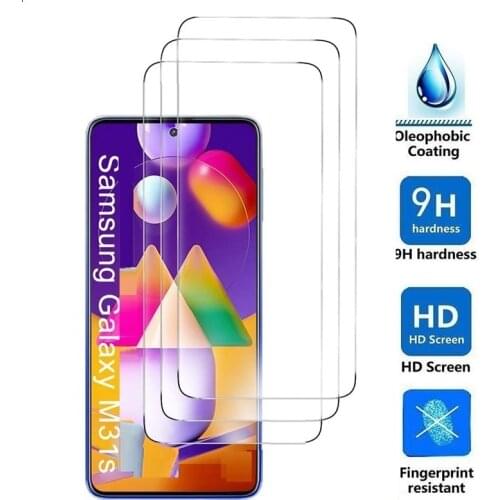 For Samsung Galaxy S20 FE Glass for Samsung Galaxy S20 Fan Edition Lite M51 M31s A31 A21s Tempered Glass Screen Protector