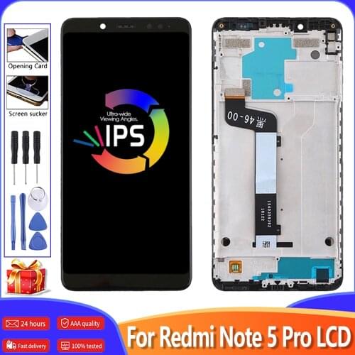 5.99" AAA+++ For Xiaomi Redmi Note 5 Pro LCD Display With Touch Screen Digitizer For Redmi Redmi Note 5 LCD+Frame Snapdragon 636