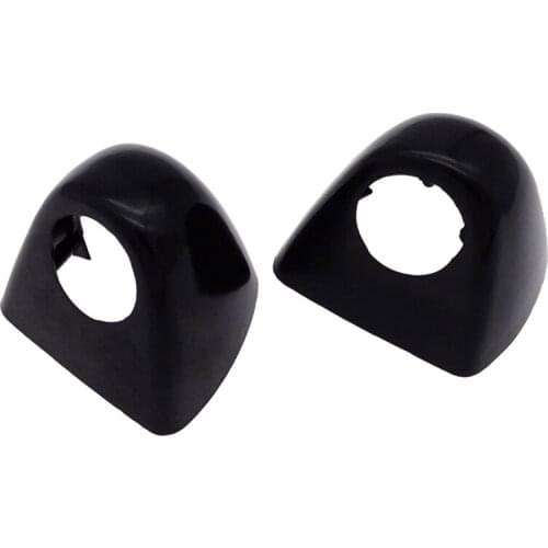 1 Pair Washer Car Headlight Washer Spray Cap Nozzle Cover Onto for BMW X5 2003-2006 61677145235 61677145236 Car Accessories