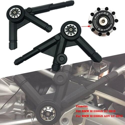 R1250GS Side Frame Panel Guard Protector Cover fits For BMW R1250GS LC ADV R1250 Adventure R1250GSA R1250HP 2019 Motorcycle