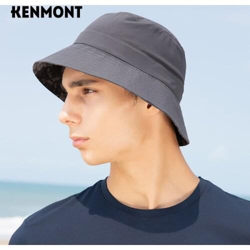 Kenmont fast drying breathable collapsible sunblock fisherman hat mens summer outdoor UV sun shade hat