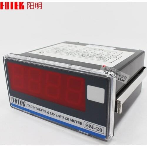 Imported original authentic Taiwan FOTEK SM-20 multifunction counter / turn (line) speed meter