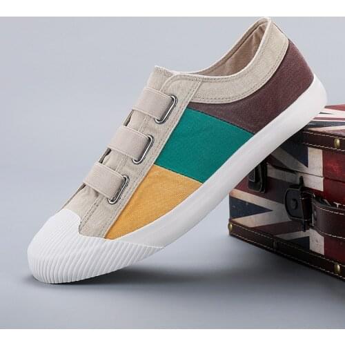 2021 New Canvas Sneakers Unisex 10 Color Options Comfortable Patchwork Vulcanized Shoes Classic Casual Shoes Platform Sneakers