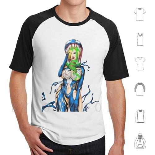 She-Venom Classic T Shirt Print For Men Cotton New Cool Tee She Venom She Venom Classic She Venom Fanart She Venom Nsfw Nsfw