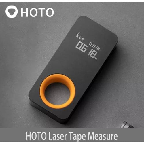 New HOTO Laser Rangefinder Smart laser Tape Measure With OLED Display Laser Distance Meter Connect Mi Home App Construction tool