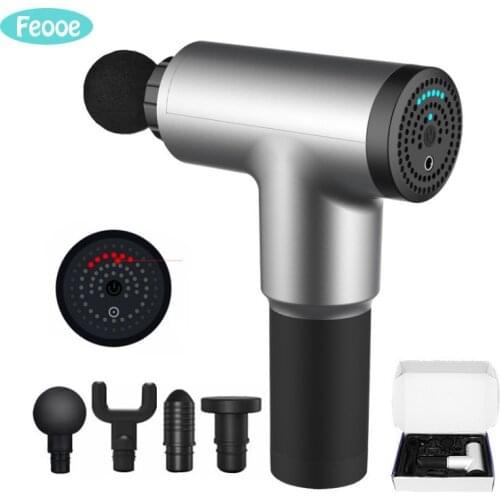 USB Massage Gun Fascia Instrument Muscle Relaxation Vibration Gun Stick Massage Fitness Equipment Neck Membrane Grab YLJ