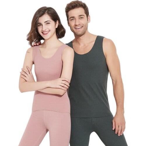 Men Thermal Underwear Winter Slimming Tops Warm Body Vest Sleeveless Undershirt