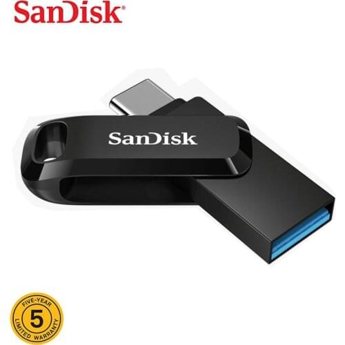 Sandisk Dual USB Drive Type C 64GB 128GB High Speed Pendrive Microdrive 32GB 256GB Memoria OTG Mini USB Flash Drive For Phone