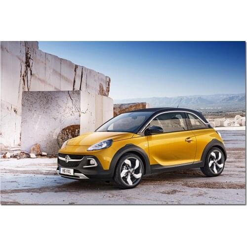 Vauxhall Adam Rocks Cars Picture Wall Art Posters and Prints Modern Canvas Painting for Living Room Decor