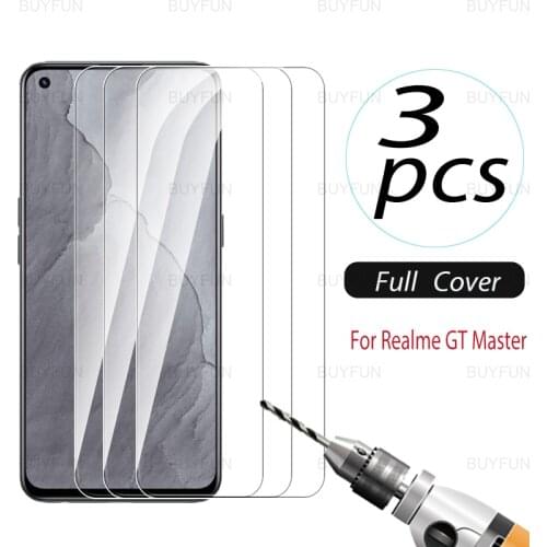 3Pcs Protective Glass For Oppo Realme GT Master Screen Protector For realme realmi gt master edition 5g Safety Tempered Glass