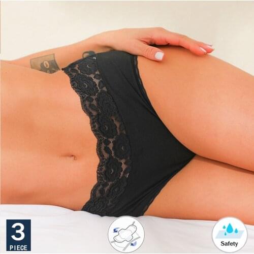 Menstrual Panties Physiological Period Leak Proof Panties Women Underwear Women High Waist Plus Size Women Sexy Panties Briefs