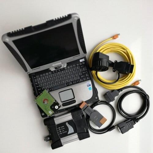 Cars Diagnostic Tool Icom Next with V12.2020 software ISTA-D P in 1TB New HDD on Used laptop Computers CF-19 9300 4G