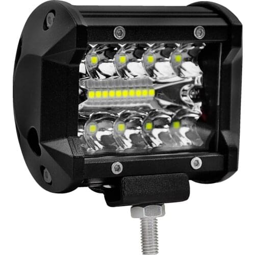 1PC Car Lights Work Light 60W Led Bar Offroad 4x4 Accessories Motorcycle Fog Lamp 6000K 12V