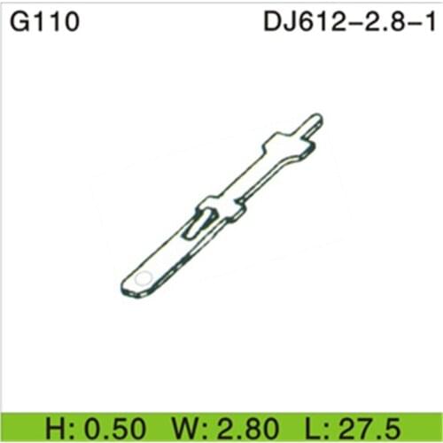 Free shipping 1000pcs Car Electronics & Motorcycle Accessories & Parts G110 male terminal connector