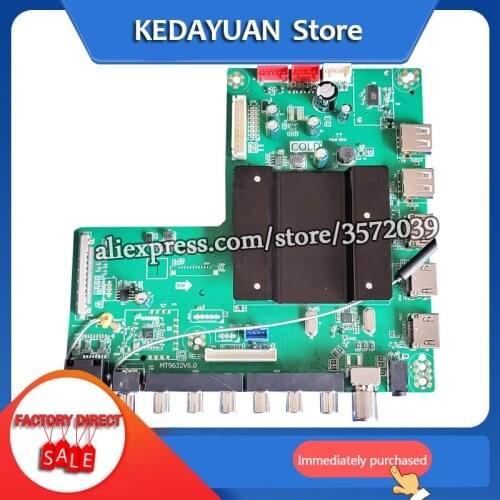 Free shipping for New 4K Android smart TV motherboard MT9632V6.0 Android 9