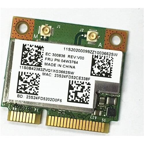 SSEA Wireless card For Broadcom BCM943228HMB wifi Bluetooth4.0 half Mini PCI-E Dual Band for IBM E130 E135 E330 E335 FRU 04W3764