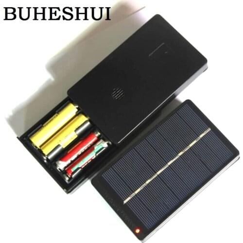 BUHESHUI 1W 4V Solar Panel With Base Solar Cell For 1.2V 2xAA 2XAAA Rechargeable Battery Charging Directly 10pcs/lot