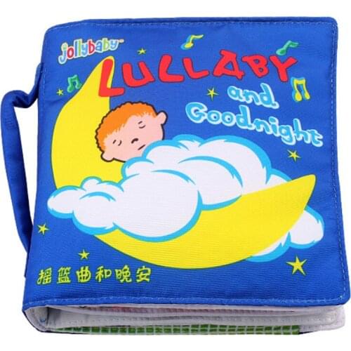 Baby Book Soft Cloth Lullaby Toddler Newborn Early Learning Develop Cognize Reading Puzzle Toys Infant Quiet for Kids 0-12 Month