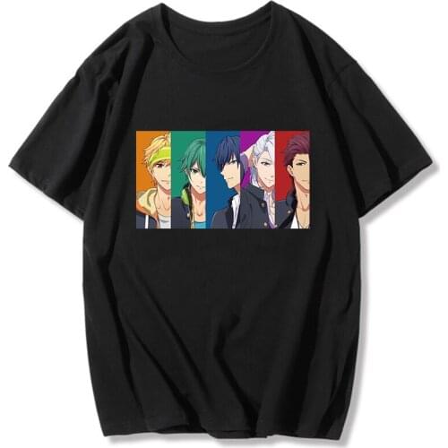 Kenka Bancho Otome T-shirt Fashion Printed T Shirt Women Summer Short Sleeve Lips White Tees Shirt Harajuku Casual Street Tops