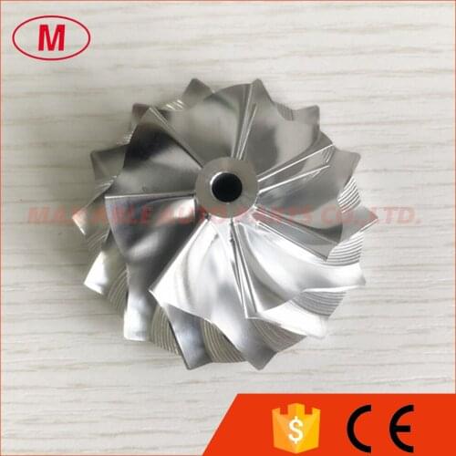 GTA15-25 701374-0001/6 41.52/56.02mm 7+7 Blades high performance billet turbo compressor wheel for 45419112/-0001/3/4/5/6/7