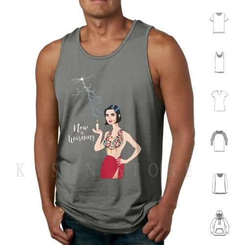Now A Warning Tank Tops Vest 100% Cotton Isabella Rossellini Death Becomes Her Camp Classic Hollywood