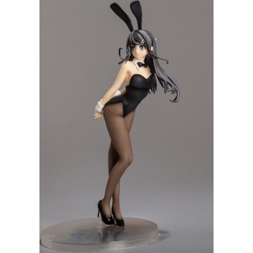 Cute Sakurajima Mai Back Hand Standing Rascal Does Not Dream Of Bunny Girl Sisters Dream PVC Action Figure Anime Sexy Girls