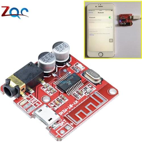 XY-BT-Mini Bluetooth 4.1 MP3 Lossless Decoder Board Bluetooth Speaker Amplifier Board Circuit Board Module for Car Mobilephone