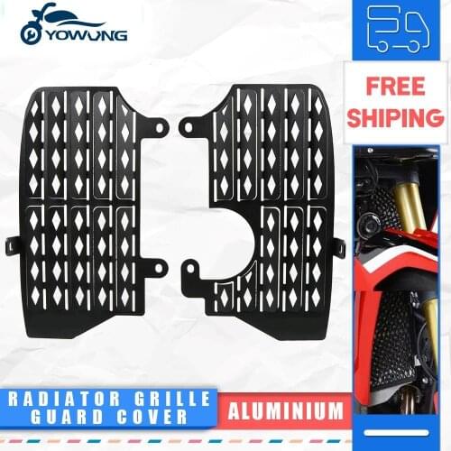 For Honda Africa Twin CRF1000L Sports ADV 2016 2017 2018 2019 Motorcycle Radiator Grille Guard Cover CRF 1000 L Africa Twin