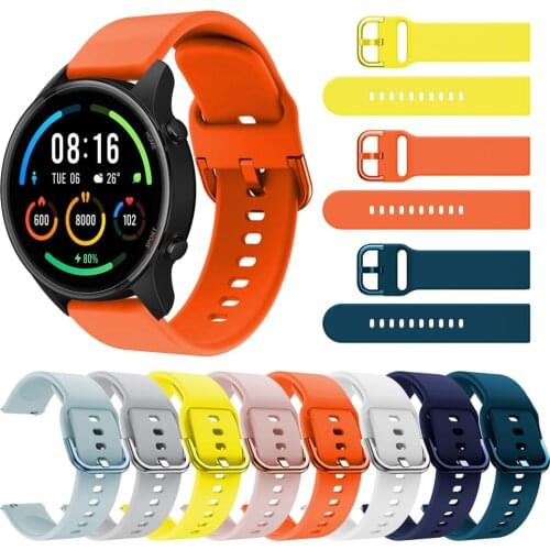 Xiaomi Mi Watch Color Sports Edition band Strap Sport Silicone Replaceable strap For Mi Watch Color Smart Bracelet Watchbands