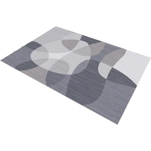 Modern Minimalist Style Home Area Rugs Door Mat Living Room Non-Slip Carpet Household Geometric Pattern Striped Carpet