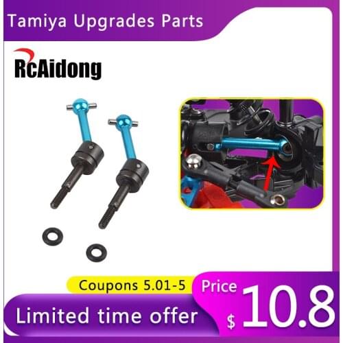 TT-01 Aluminum Assembly Universal Swing Shaft for Tamiya TT-02 TT01 TA04 53792 1/10 RC Drift Car Upgrades Parts