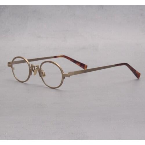 Vazrobe Oval Reading Glasses Male Women +1.0 1.25 1.75 2.25 2.75 Small Narrow Alloy Metal Eyeglasses Frames Men Read Spectacles