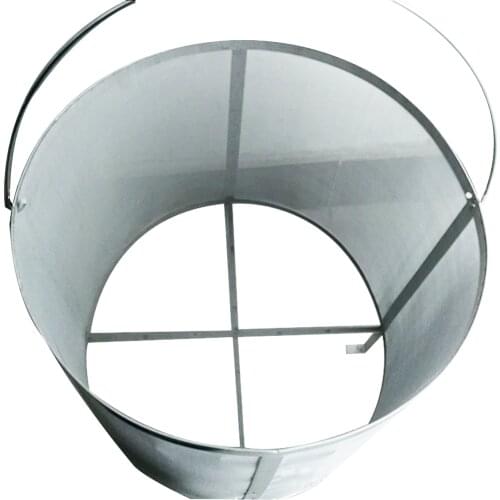 High quality Beer Wine House Home Brew Filter Basket and hook Stainless Steel Strainer Barware Bar Tool