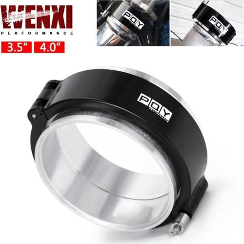 1 Piece 3.5" 4.0" Clamp System Assembly Exhaust V-band Clamp Quick Release For OD Exhaust/Intercooler Pipe/Turbo