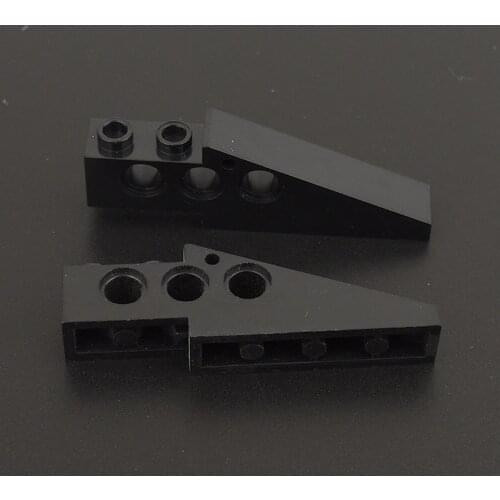10PCS 2744 Slope Long 1 x 6 with 3 Holes Building block accessories parts MOC DIY Education Build Toys Brick