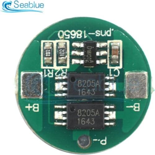 5Pcs 1S 4A BMS 18650 Battery 4.2V Battery Protection Board 18650 Lithium Charge And Discharge Protection Board Dual MOS