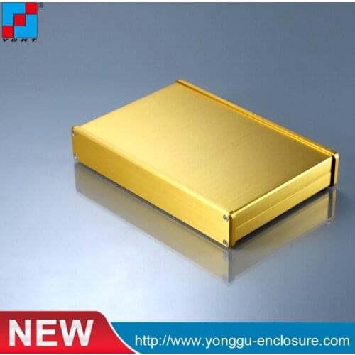 Aluminum project box enclosures electrical panel enclosures YGS-038 202*32-130mm (WxH-L)