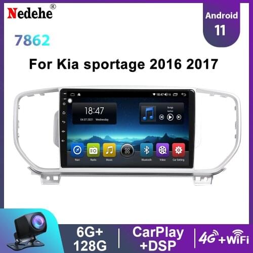 Android 10 Car Radio Navigation GPS Multimedia Video Player For Kia Sportage 4 QL 2016 - 2018 Carplay DSP BT No 2din 2 din dvd