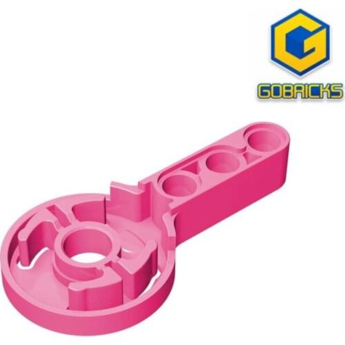 Gobricks GDS-994 Technical Rotation Joint Disk with Pin Hole and 3L Liftarm Thick compatible 44224 pieces of childrens toys