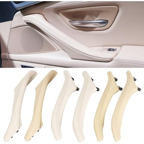 For BMW 5 Series F10 F11 F18 2010-2017 Car left Right Interior Handle Inner Door Armrest Panel Pull Trim Cover