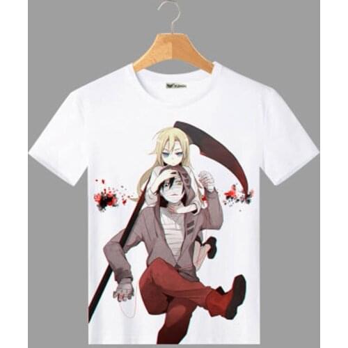 New Angels of Death Zack cosplay T-Shirt Anime Rachel Gardner T shirt Fashion Women Men Tees Top
