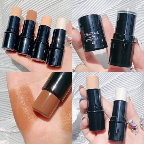 Face Highlighter Makeup Glitter Contouring Bronzer For Face Shimmer Powder Creamy Texture illuminator Stick Women Cosmetics