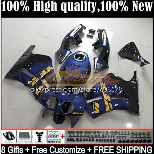 Body For HONDA VFR400 R V4 VFR400RR RVF400R VFR400R 1987 1988 34CL.9 RVF VFR 400 R RR 400R CC NC24 87 88 Fairings Dark blue hot