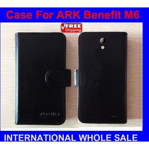 Hot! 2016 ARK Benefit M6 Case New Arrival Factory Price Flip Leather Original Case Exclusive Case For ARK Benefit M6 tracking